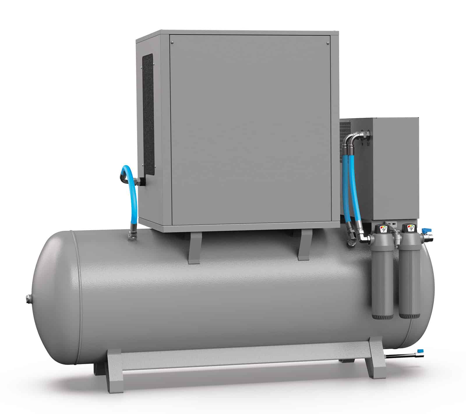 DARWIN-E 8-08-500 Screw compressor with belt transmission, complete with tank. altre applicazioni