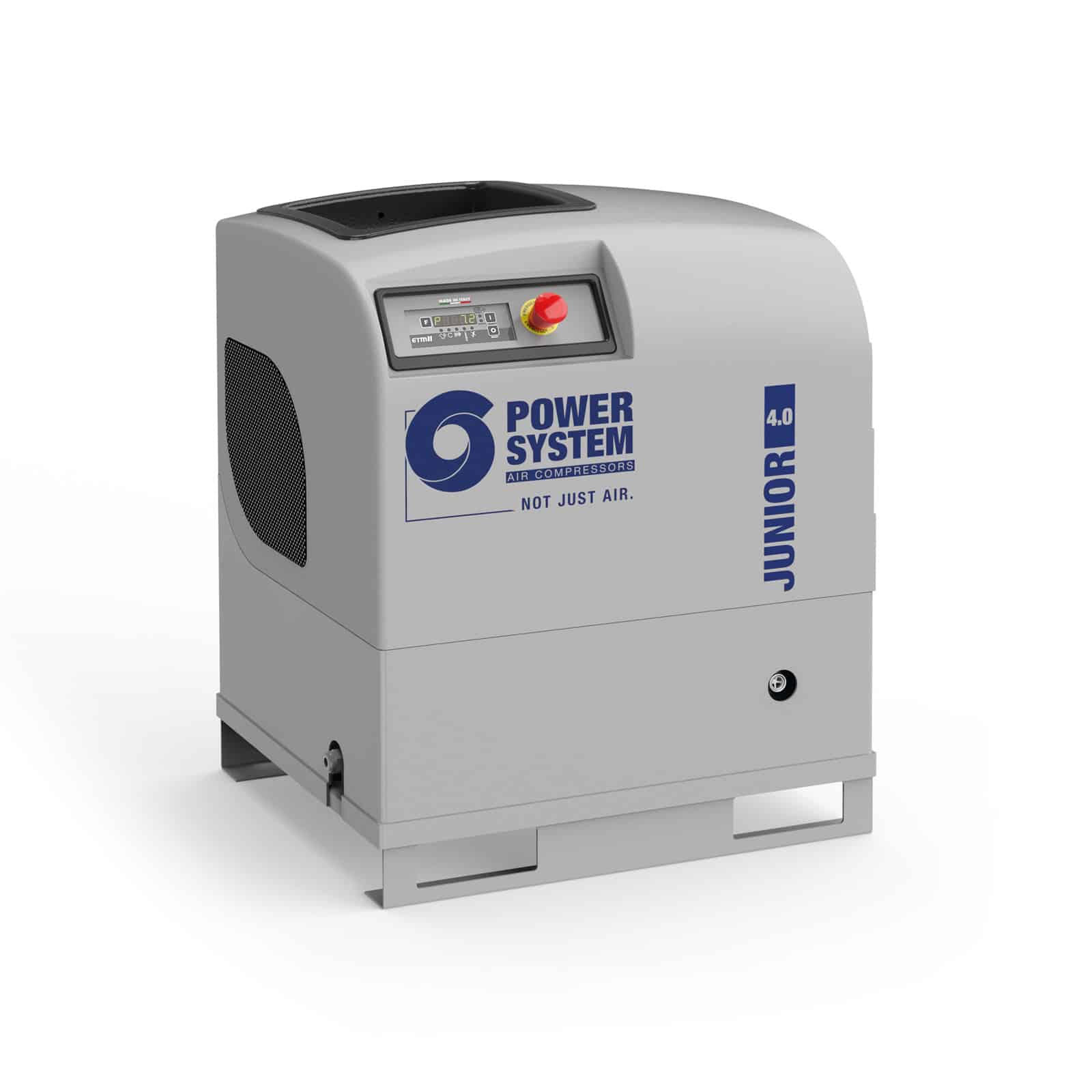 JUNIOR-E 4.0-10 Compact, direct drive transmission screw compressor.