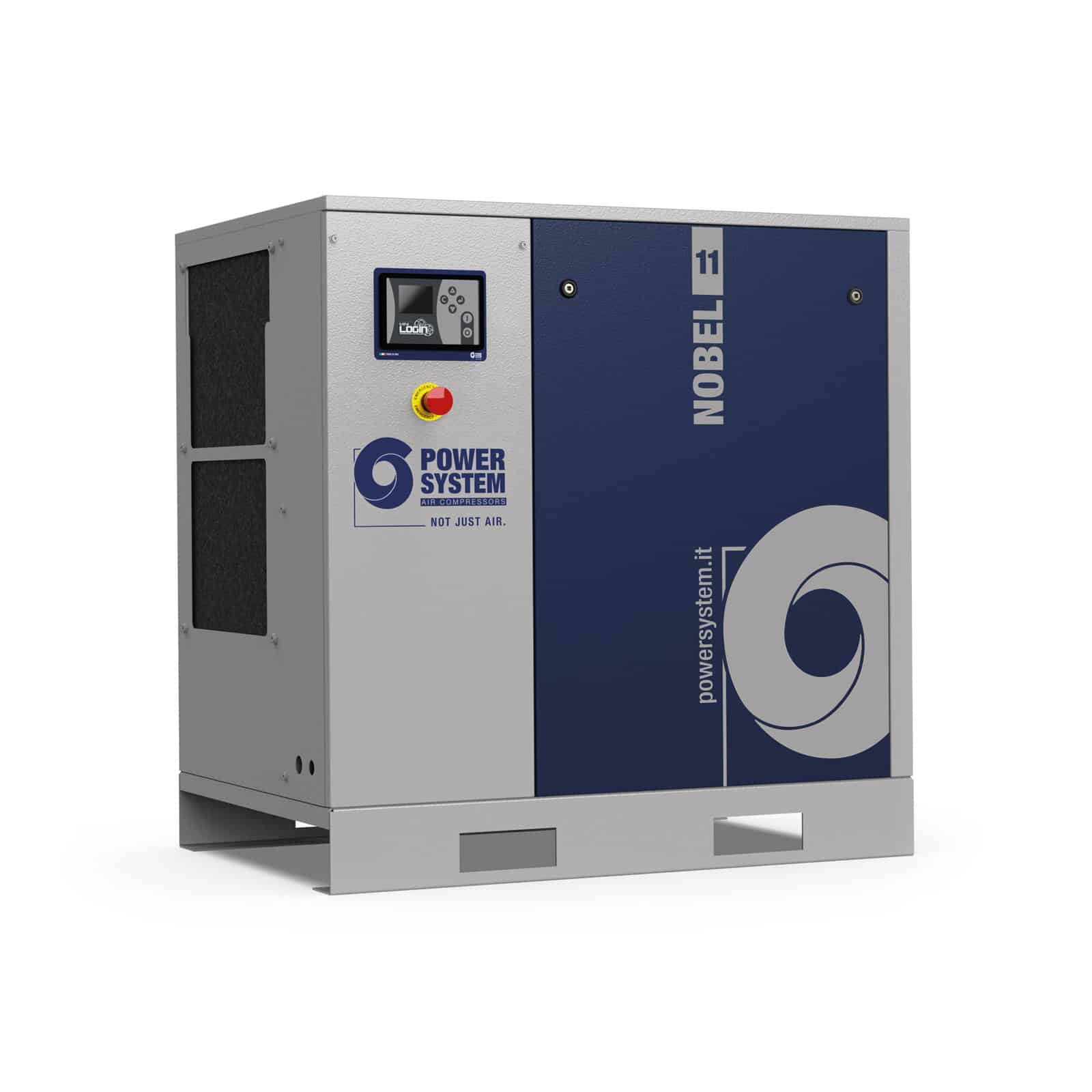NOBEL-E 11-10 Compressore a vite con trasmissione diretta.