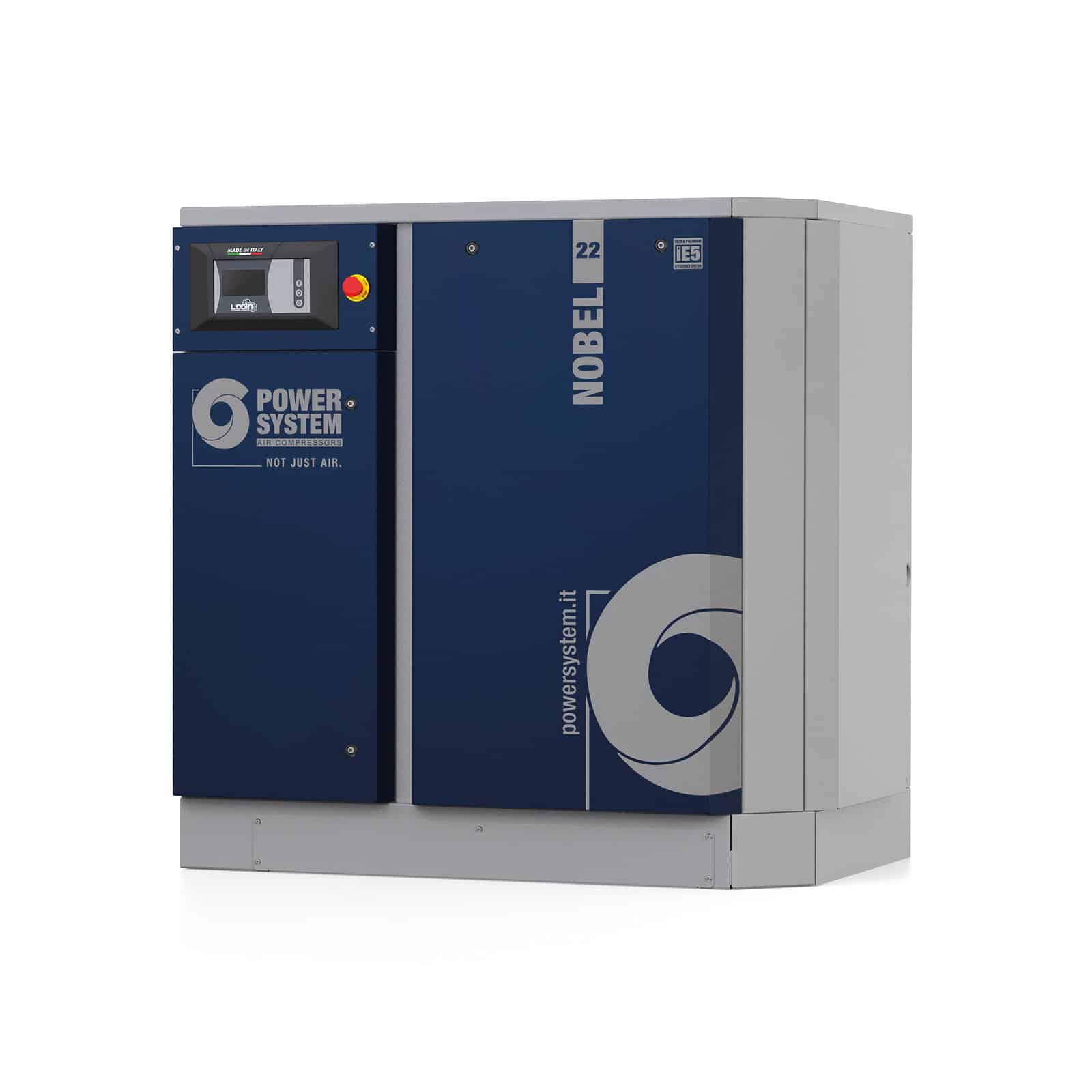 NOBEL 22-13 Compressore a vite con trasmissione diretta e motore a magneti permanenti con inverter.