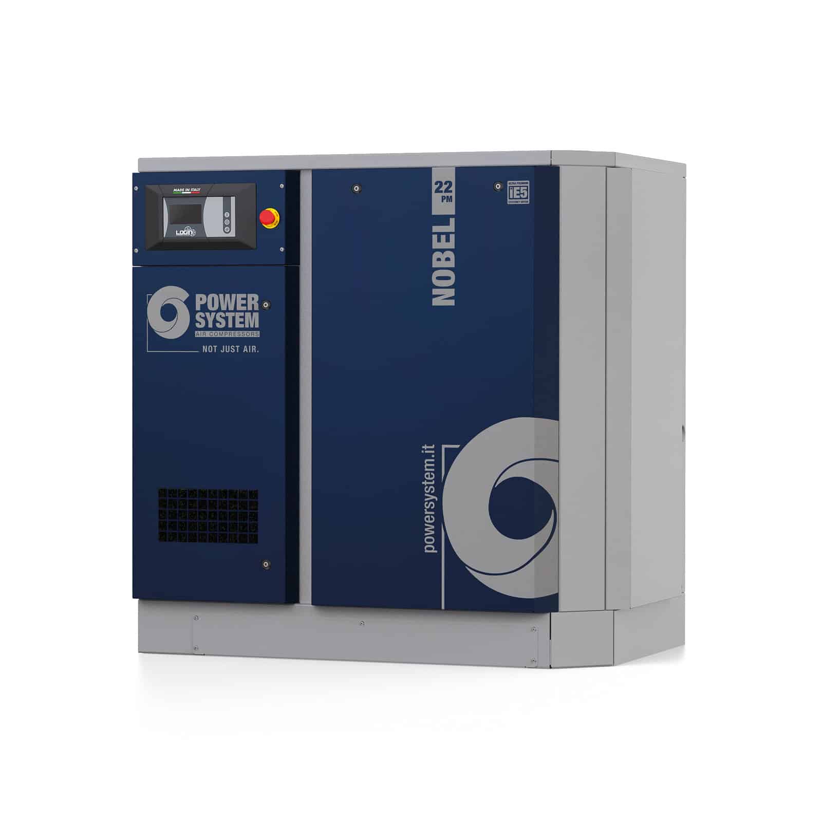 NOBEL 22-08 PM Compressore a vite con trasmissione diretta e motore a magneti permanenti con inverter.