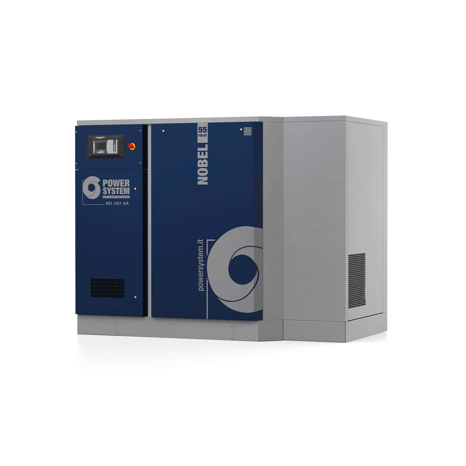 NOBEL 55-13 PM-DF Compressore a vite con trasmissione diretta e motore a magneti permanenti con inverter.