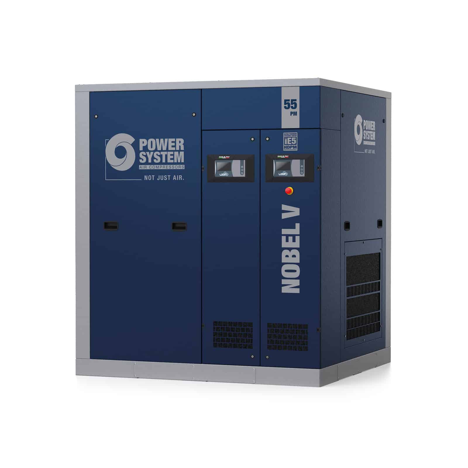 NOBEL V 55-10 PM Compressore a vite con trasmissione diretta su asse verticale 