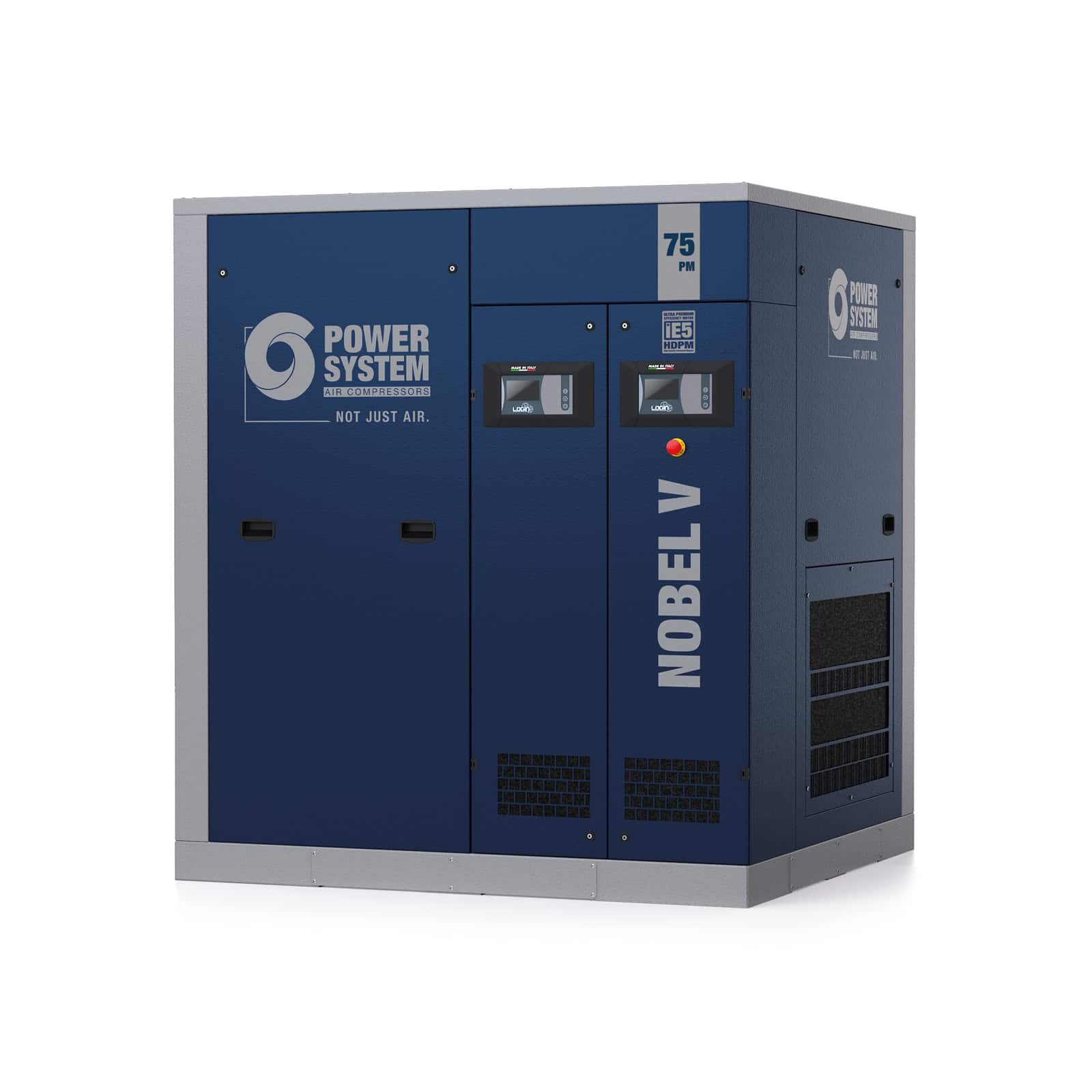 NOBEL V 75-10 PM Compressore a vite con trasmissione diretta su asse verticale 