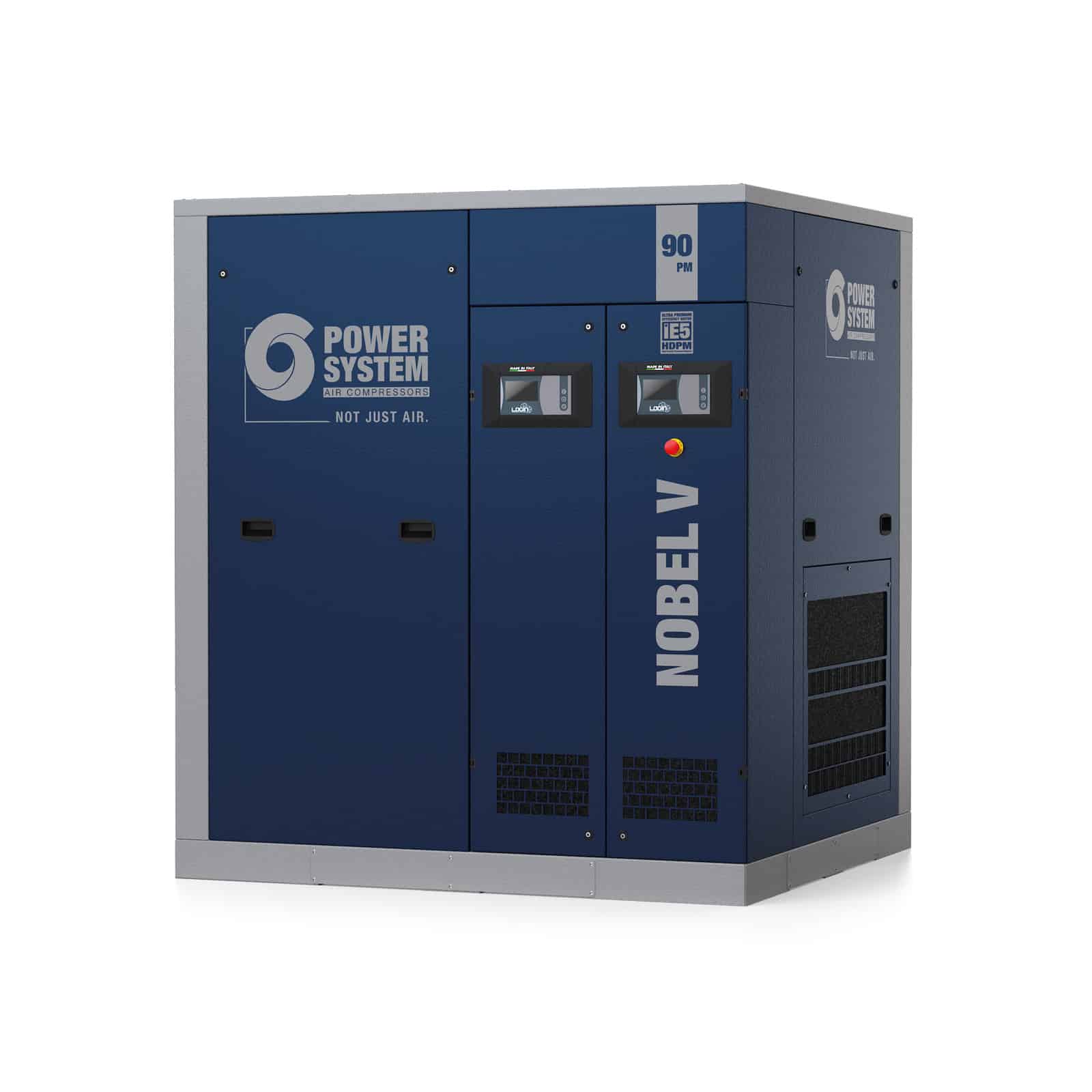 NOBEL V 90-10 PM Compressore a vite con trasmissione diretta su asse verticale 