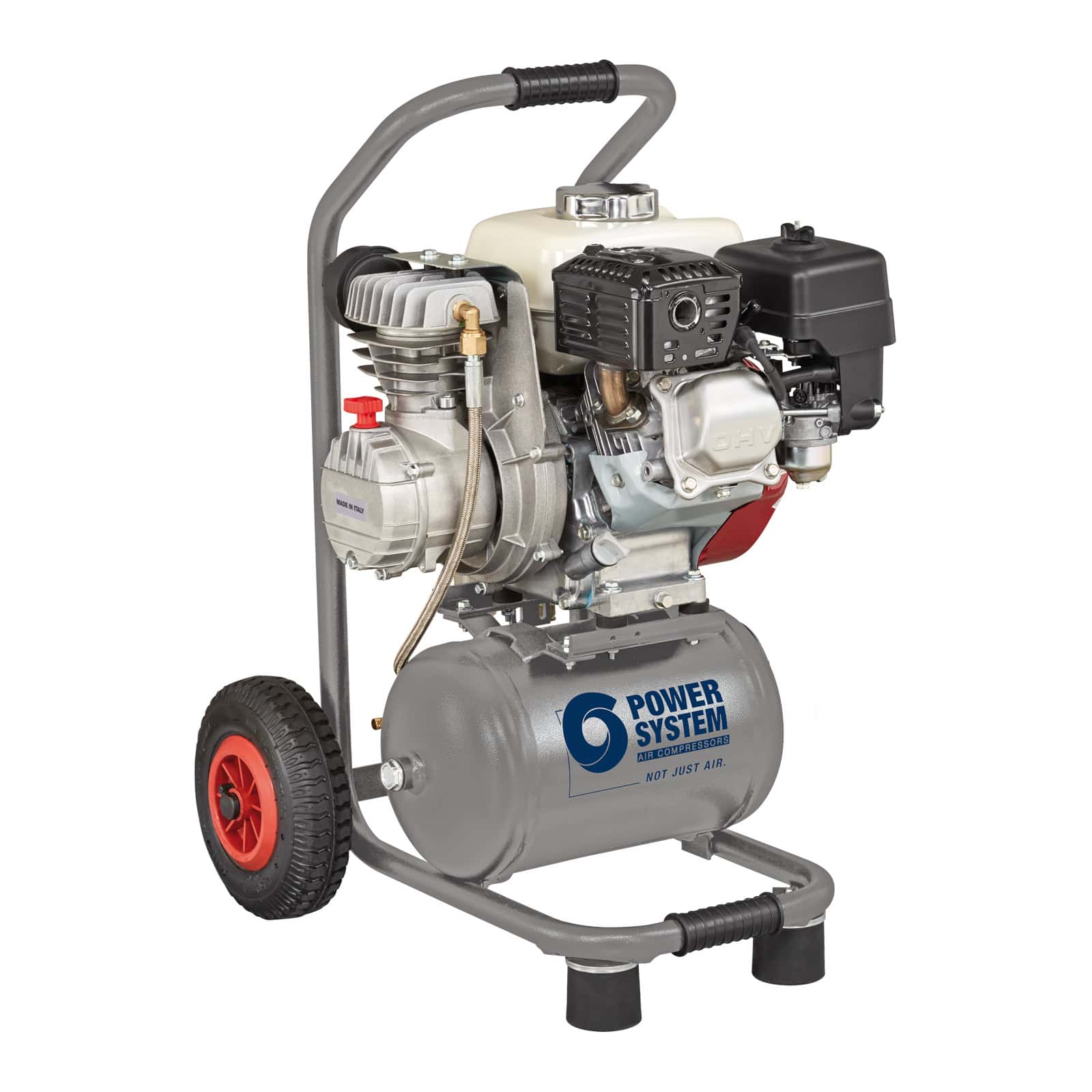 PS236/9,5 4S Honda Professional petrol motor-compressor with Honda engine, for working environments without electricity.