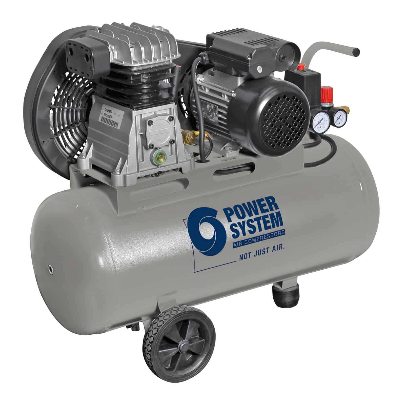 PS2800B/100 CM3 Professional single-stage belt driven compressor, suitable for craftsmen and small industries.