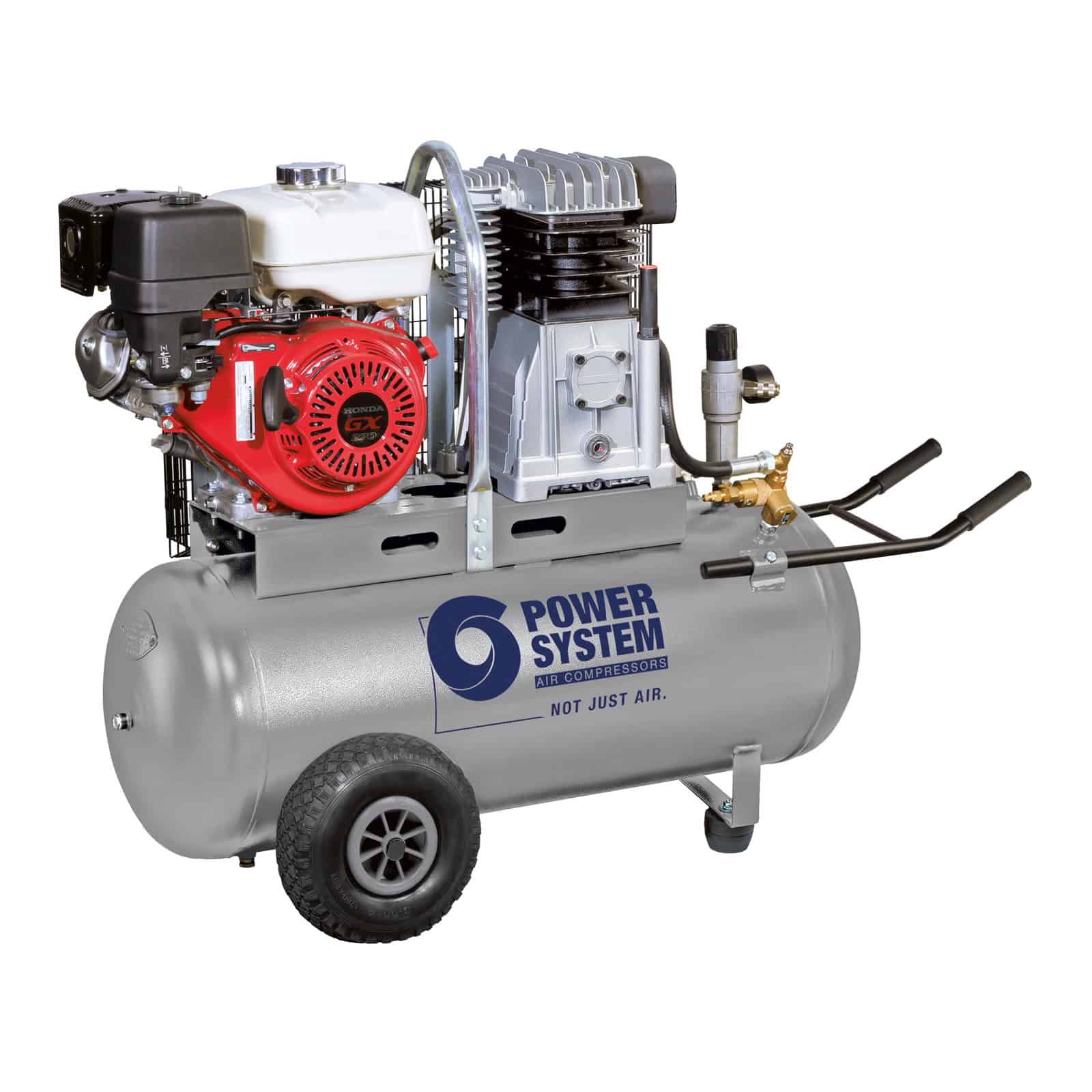 PS3800B/100 5,5S Honda Motocompressore professionale a benzina con motore Honda, per ambienti di lavoro senza elettricità.