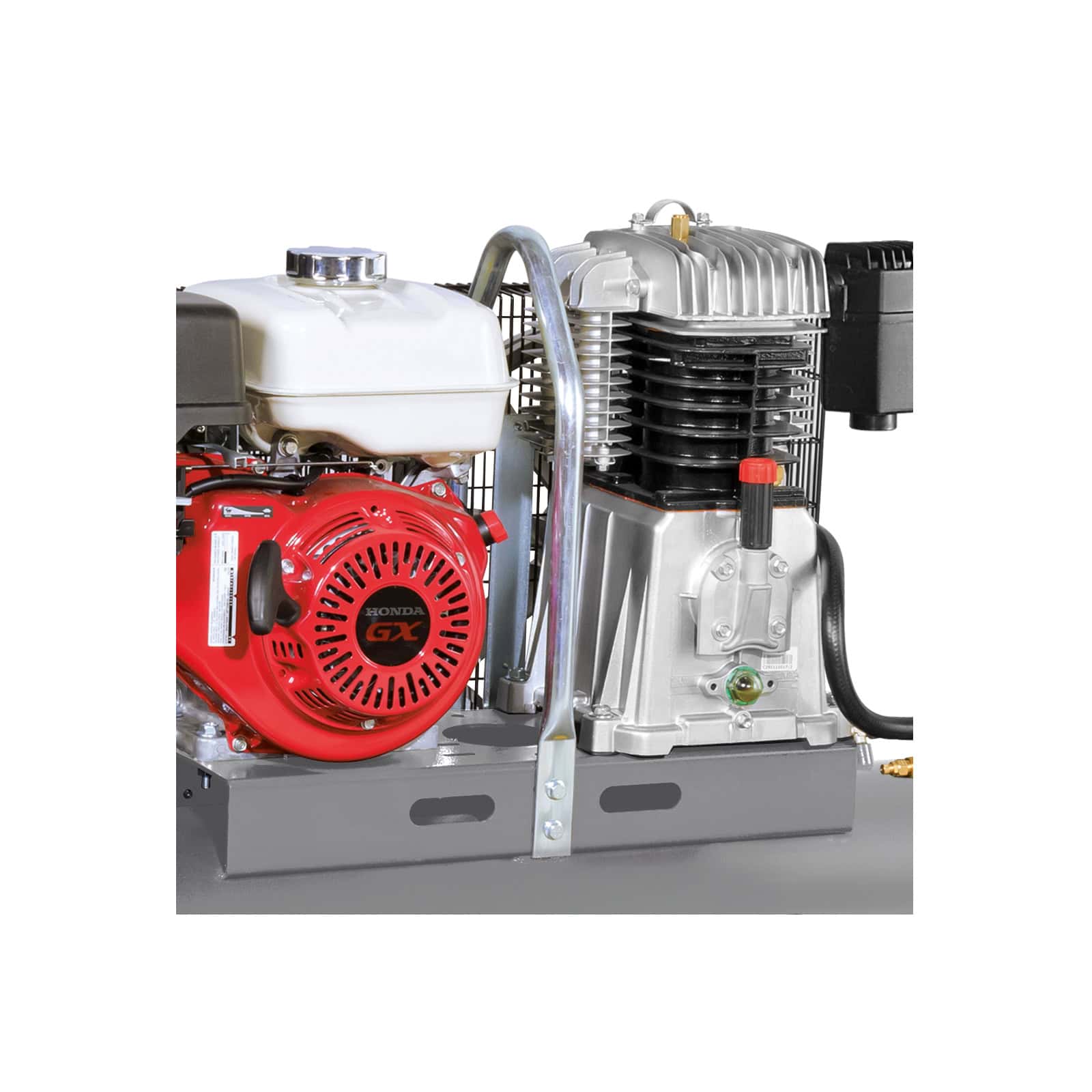 PS7/100 9S Honda Motocompressore professionale a benzina con motore Honda, per ambienti di lavoro senza elettricità. dettaglio