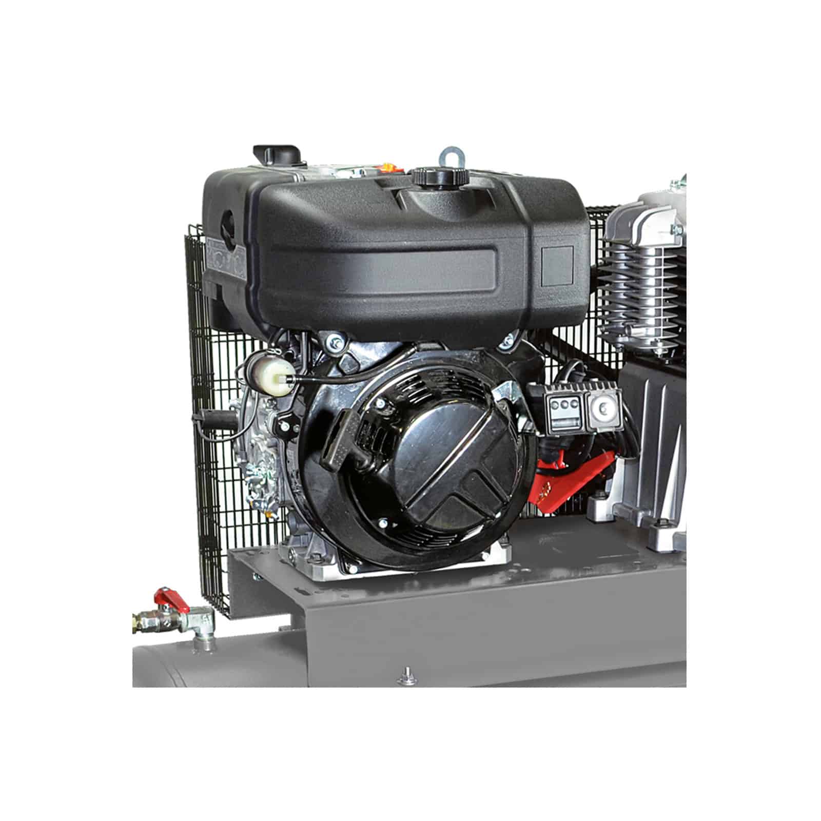 PS7/270 F10 Diesel Professional diesel motor compressor, for working environments without electricity. dettaglio