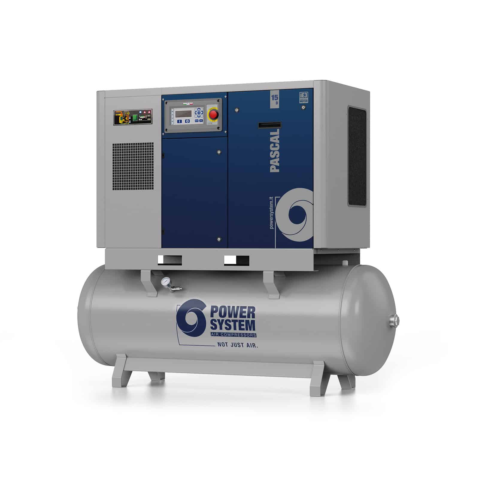 PASCAL 15-13-500 D Compressore a vite con trasmissione a cinghia.