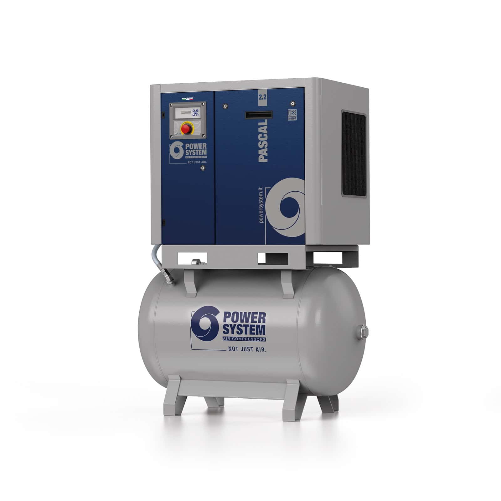 PASCAL 2.2-10-270 Compressore a vite con trasmissione a cinghia.