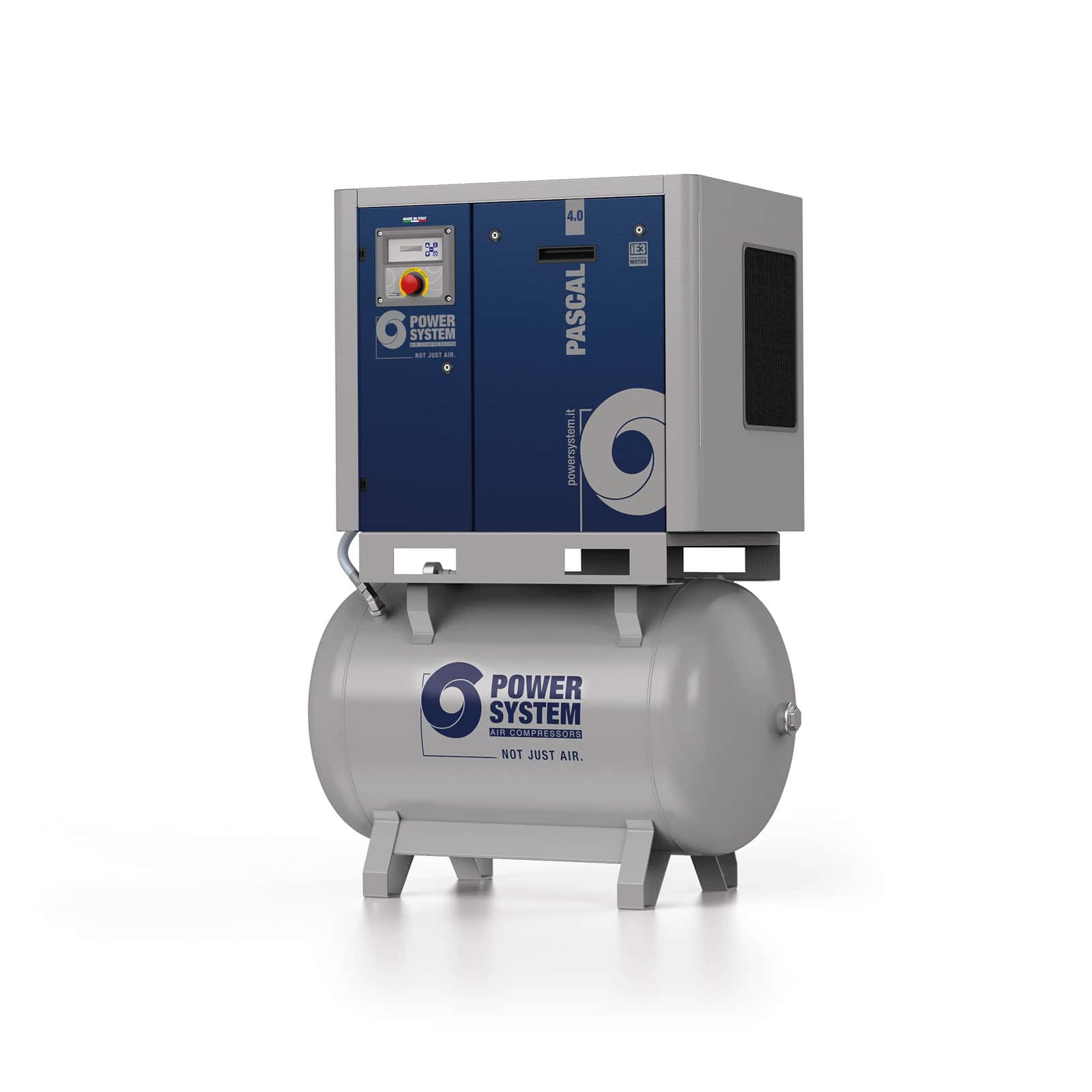 PASCAL 4.0-10-270 Compressore a vite con trasmissione a cinghia.