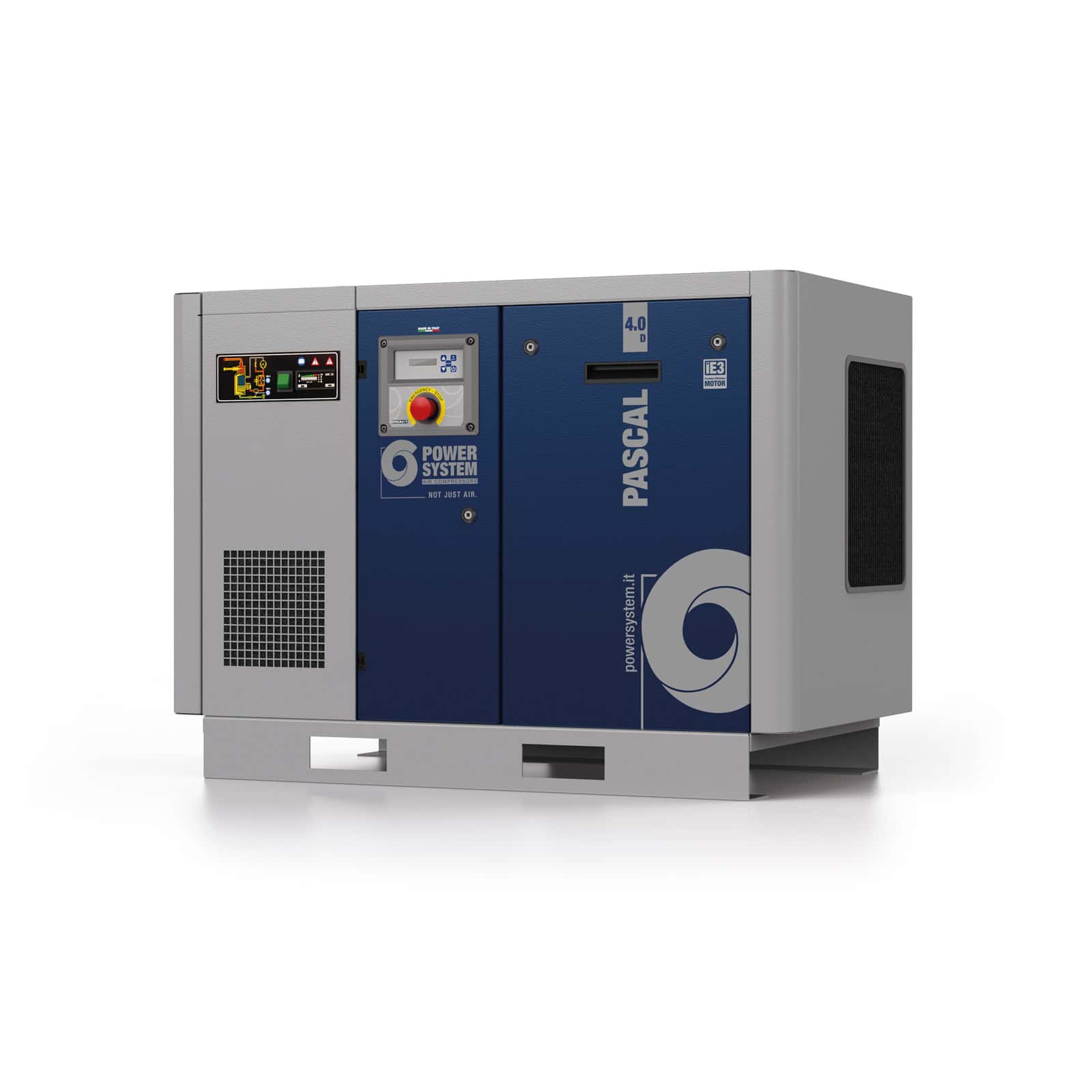 PASCAL 4.0-10 D Compressore a vite con trasmissione a cinghia ed essiccatore