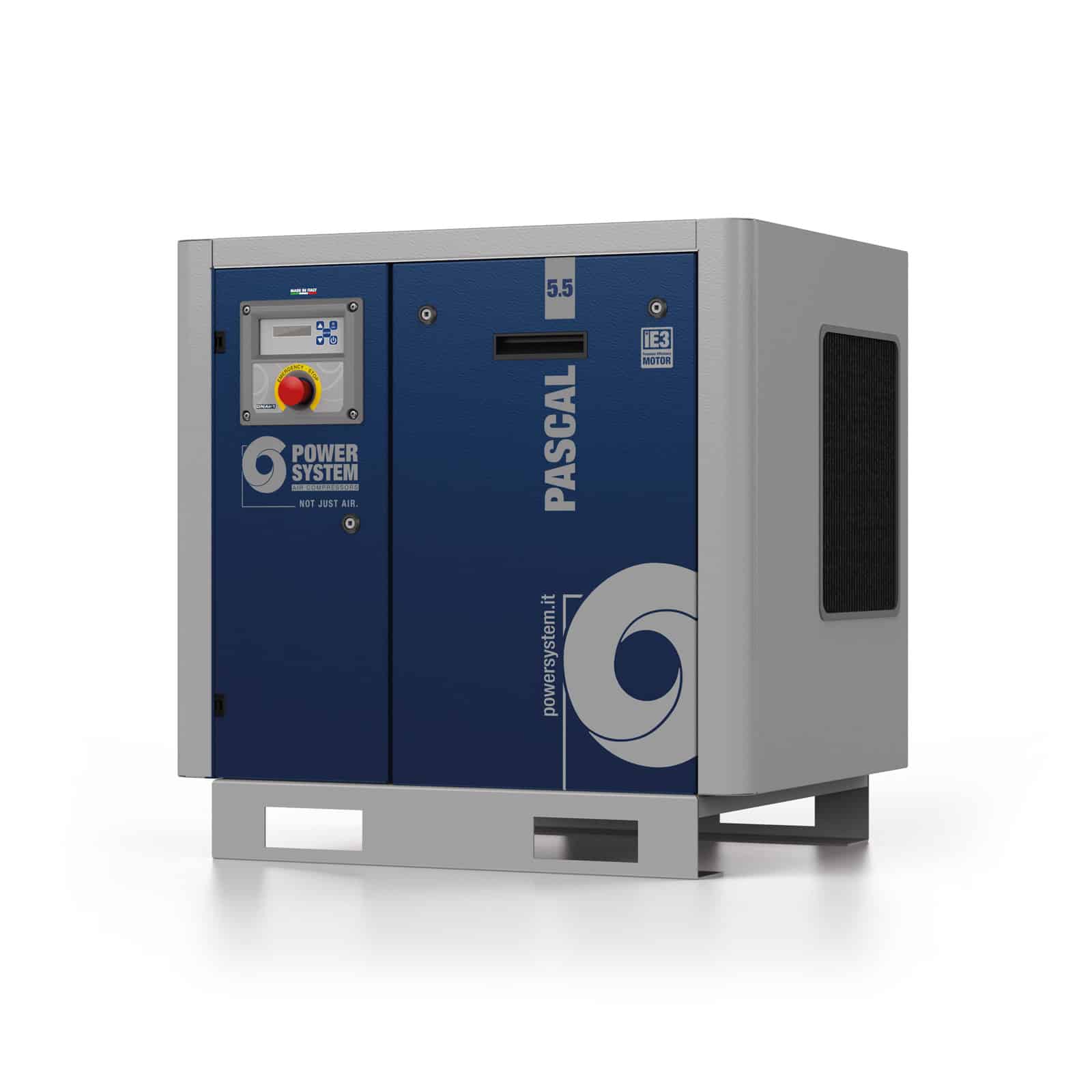PASCAL 5.5-08 Compressore a vite con trasmissione a cinghia.