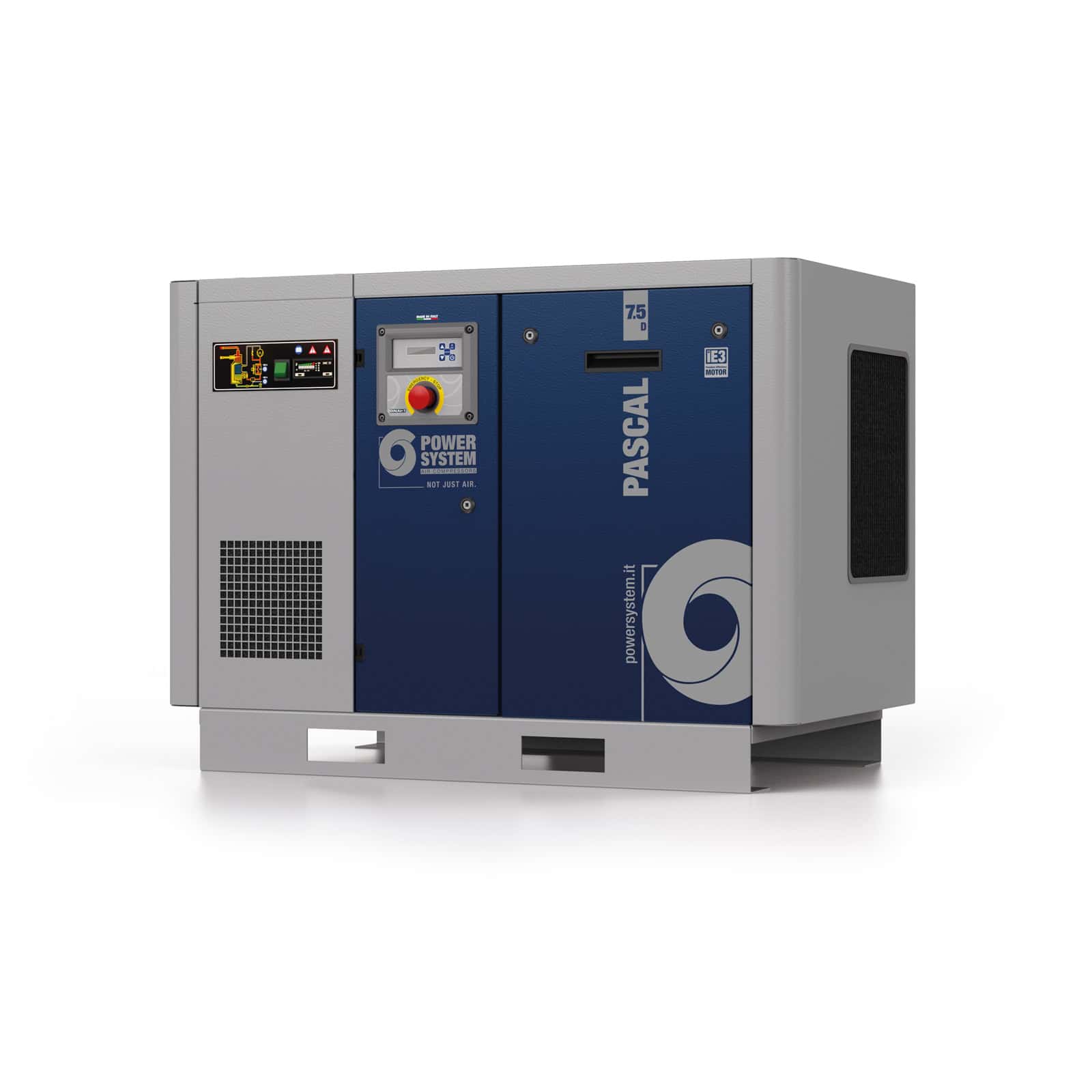 PASCAL 7.5-13 D Compressore a vite con trasmissione a cinghia ed essiccatore