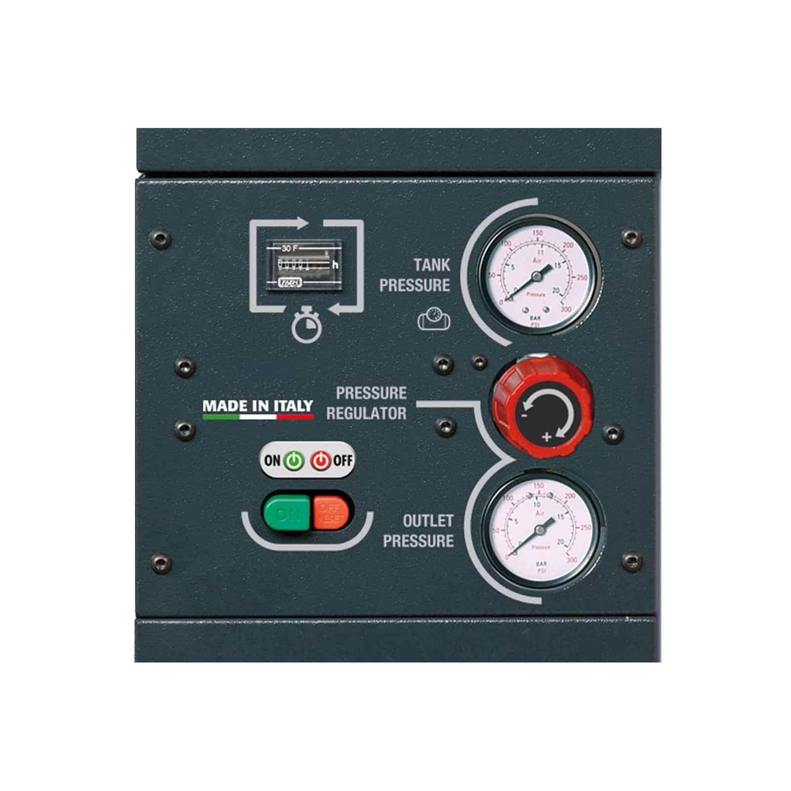 SILBOX 2 PS28/270 FT5,5 Professional silenced two-stage belt driven compressor, complete with tank. dettaglio